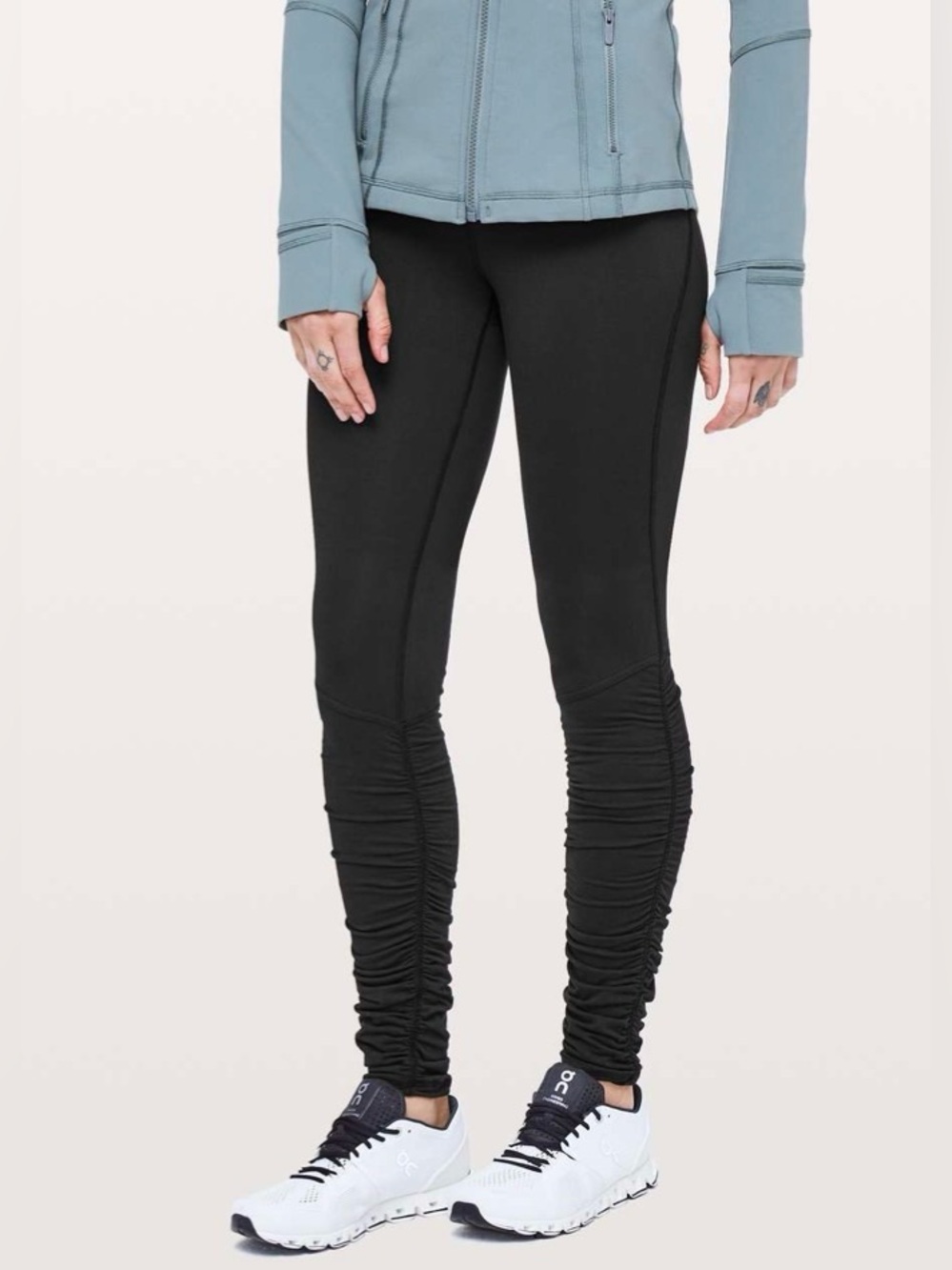 Lululemon Black Ready To Rulu Tight 28 Inch Size 6